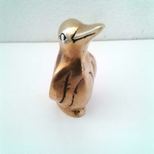 BRASS Penguin 3" Tall